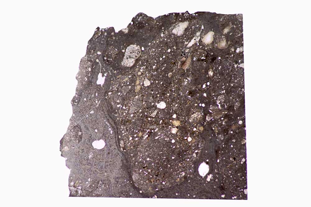 Thin section / transmitted light view (placeholder)